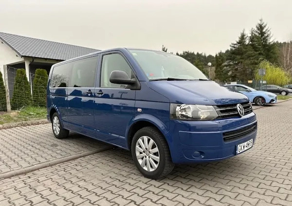 Volkswagen Caravelle cena 89900 przebieg: 167000, rok produkcji 2014 z Chodzież małe 67